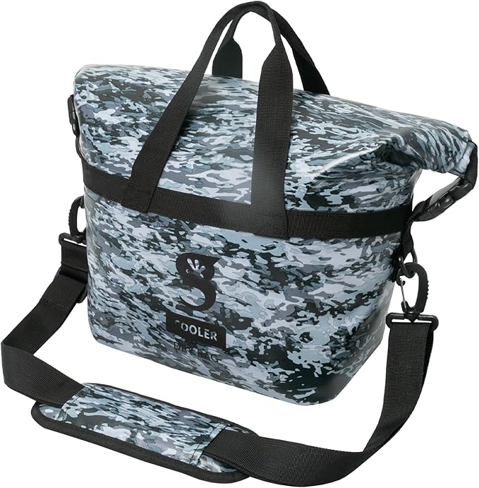 geckobrands Tote Dry Bag Cooler – Insulated 6L Tote with Versatile Storage for Beach &amp Outdoor Adventures