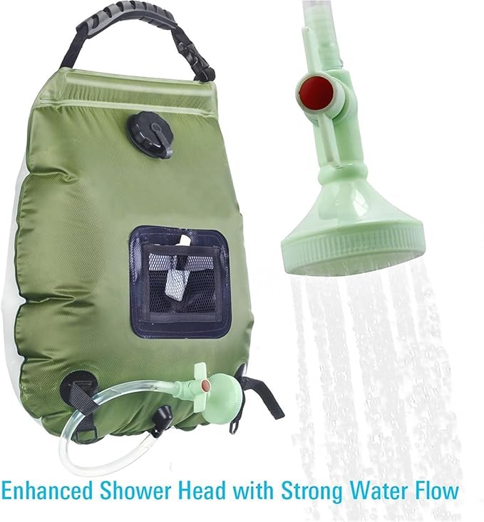Running Bag Bicycle Backpack Camping Shower Solar Shower Bag 20L Ultralight Bike Water Bag Climbing Cycling Hydration Backpack