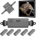 Tactical Helmet Counterbalance Weight Bag NVG Counterweight Pouch with Five Counter Blocks for Fast Airsoft Paintball Helmet