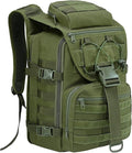 40L Military Tactical Backpack Waterproof Army Assault Bag Outdoor Sports Hiking Camping Travel Rucksack (Green)