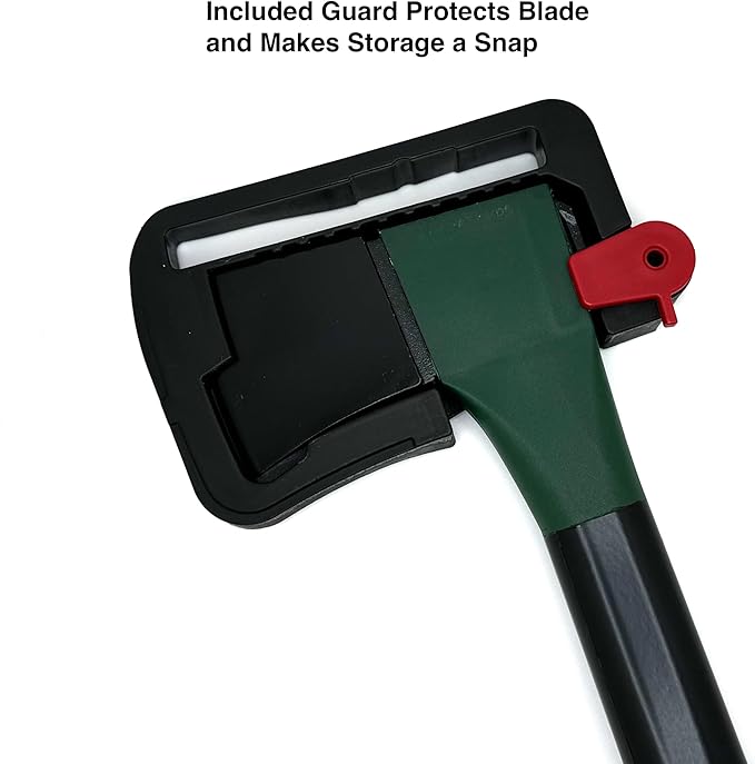 Edward Tools 14 Hatchet - Perfect for Logs Firewood Kindling Hiking Outdoor - Sharp Durable Balanced Ergonomic Handle - Small Camping Axe