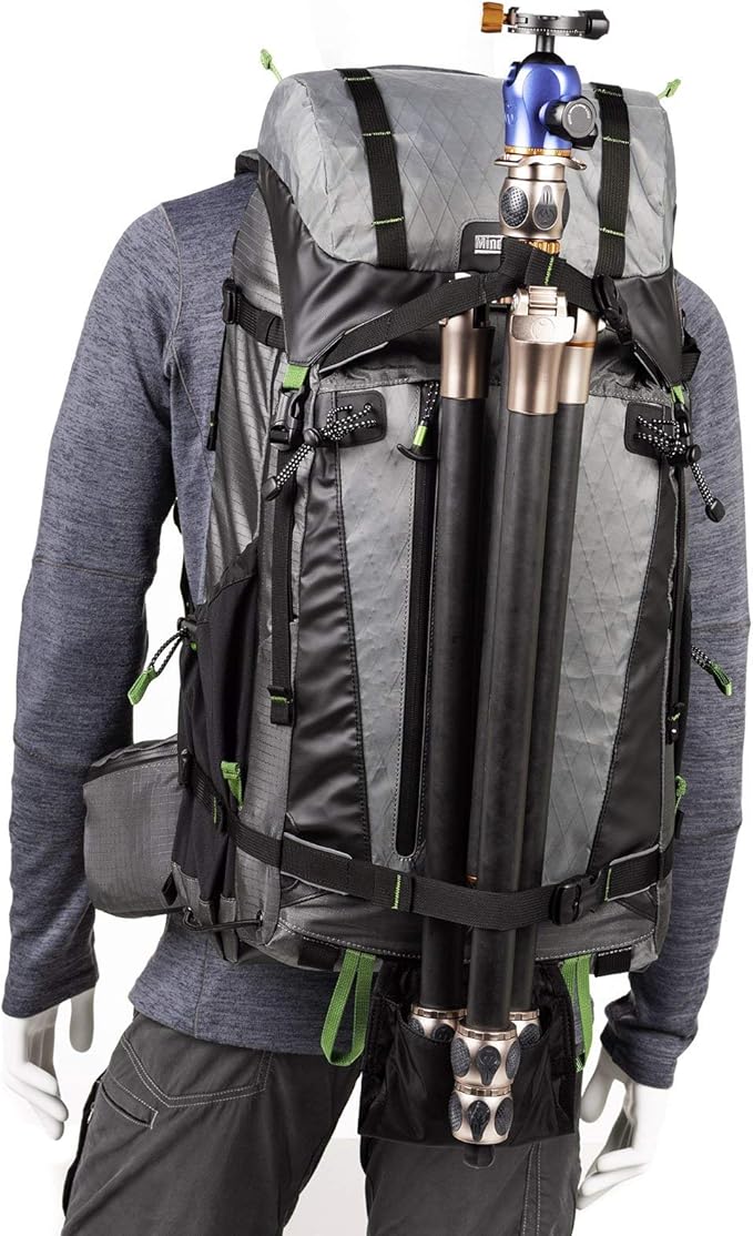 Think Tank BackLight Elite 45L Camera Daypack Backpack for DSLR Mirrorless Photography and Video - Grey