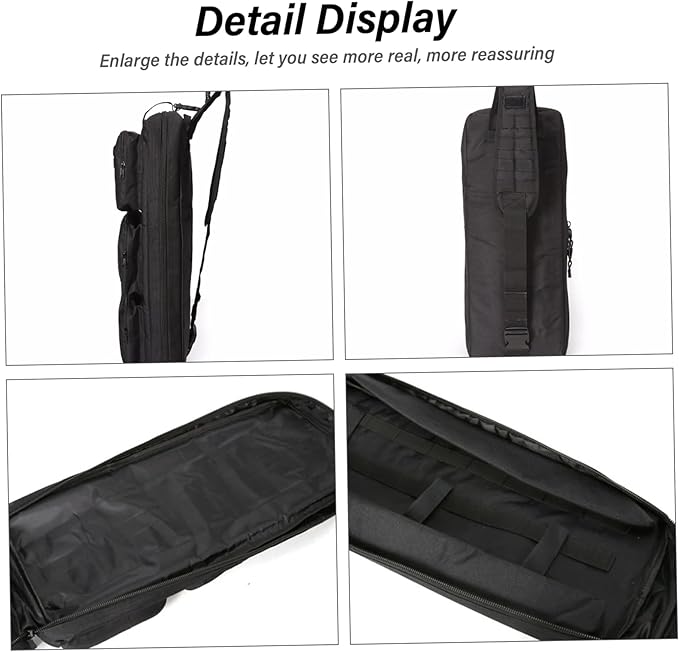 Rifle Bag Foldable Rifle Bag Portable Zipper Sling for Men Lightweight Nylon Backpack with Adjustable Strap Army Backpack for Outdoor Hunting