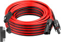 XRDS -RF 10AWG SAE to Solar Panel Connector Cable 30FT Heavy-Duty Tinned Copper Solar Extension Cable with SAE Polarity Reverse Adapter for Solar Power Systems and Battery Connections