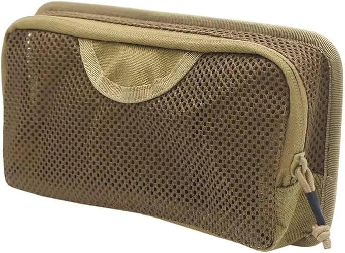 Tactical Tool Organizer Bag Internal Mesh Pocket Modular Insert Pouch Hook Fastener Admin Pack for Hunting Vest Every Day Carry Backpack