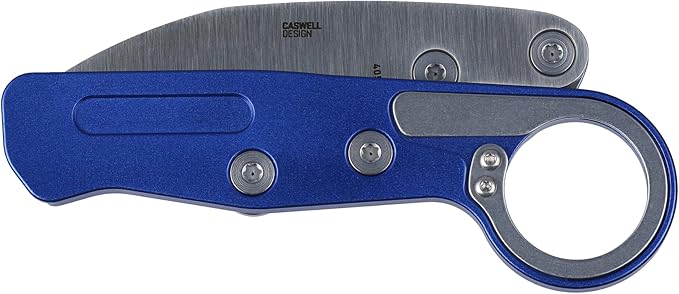 CRKT Provoke EDC Folding Knife with Kinematic: Morphing Karambit D2 Plain Edge Blade Aluminum Handle Pocket Clip 4050