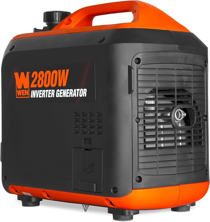 WEN 2800-Watt Dual Fuel Inverter Generator Quiet Portable and Lightweight with Fuel Shut Off and CO Watchdog (DF280iX)