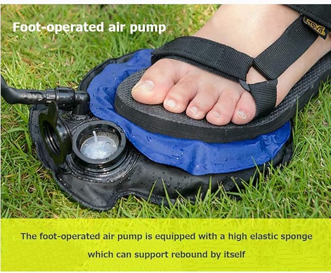 11 Litre Solar Heated Shower Bag Outdoor Shower Camping Portable Pressure Shower with Foot Pump Garden Shower