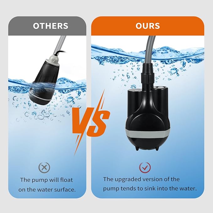 TARSHYRY Portable Camping Shower Compact Lightweight Design Easy to Carry Outdoors for Emergency Hanging Shower Head on Buckets