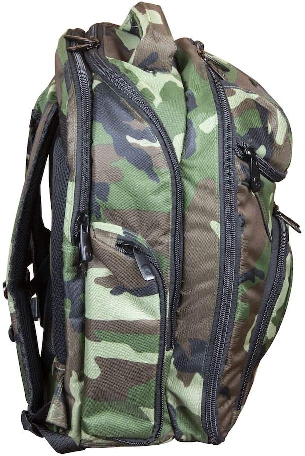 ODYSSEY Backspin 2 Digital Gear Backpack Green Camouflage