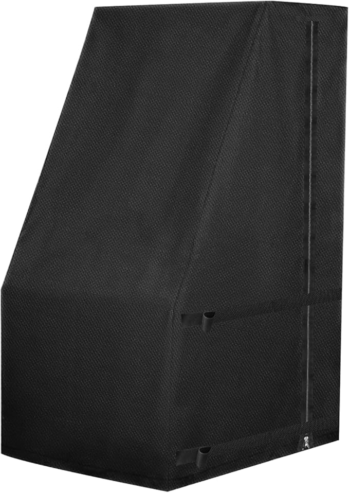 Excavator Cover Waterproof Digger Covers with Zipper and 2 Adjustable Velcro Excavators Protection Heavy Duty 600D Oxford cloth (43*31*24/63inchBlack)