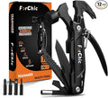 Hammer Multi Tool 12 in 1 Hammer Camping Gear Survival Tool Birthday Christmas Gift for Men Christmas Gifts for Dad Who Wants Nothing Mens Gifts for Him Dad Husband Grandpa Boyfriend