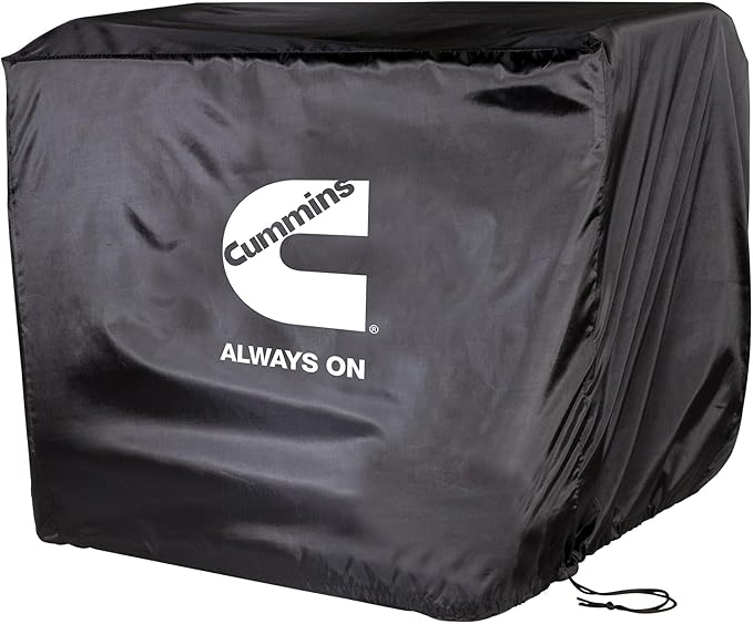 Cummins Nw A058U957 Generator Cover P4500i Not Water Resistant Truck Vehicle Cover Black