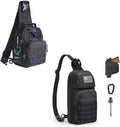 G4Free Outdoor Tactical Bag Backpack and 10L Tactical EDC Sling Bag Backpack