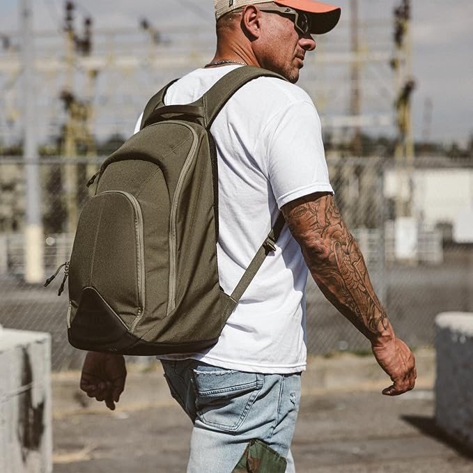 VIKTOS Operatus CCW Backpack | Everyday Durable Weather &amp Stain-Resistant Tactical Pocketed Bag with 17 Laptop Compartment Canteen