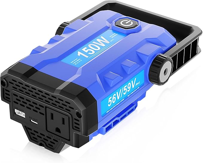 Replacement Inverter for EGO 150W Power Inverter PAD1500 PAD1800 PAD5000 Portable Power Station Compatoble with EGO 56V Indoor and Outdoor Use Battery for Ego Power Station