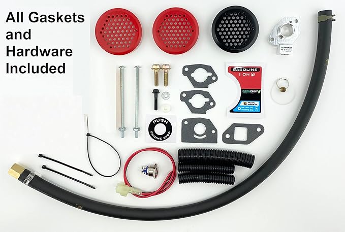 EU2000i Propane Natural Gas &amp Gasoline Tri Fuel Conversion Kit for Honda Generator Inverter LPG CNG