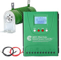 2000W Wind Solar Hybrid Charge Controller 1000W Wind Turbine &amp 1000W Solar Panel Charge Controller 12V/24V Battery Off Grid MPPT Boost Charge Regulator with Dump Load for Home Street Light