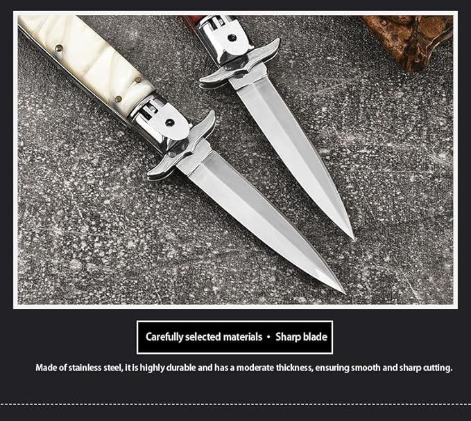 Folding Knife3.15 3cr13 Stainless steel for Camping Hiking and Survival Great for Cutting Fruits and Vegetables (A1)