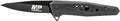 Smith &amp Wesson M&ampP 7in High Carbon S.S. Ultra-Glide Folding Knife with 3in Tanto Blade and Rubberized Aluminum Handle for Outdoor Survival Camping and EDC