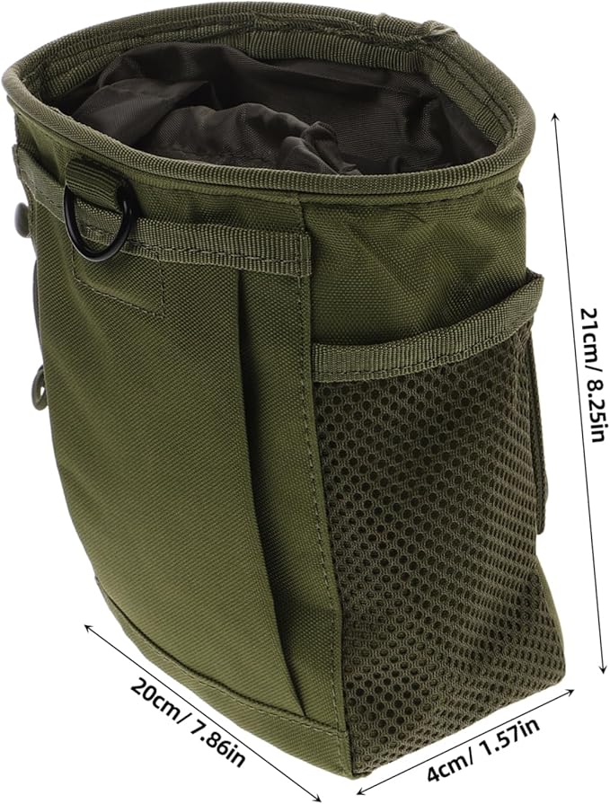 balacoo 3pcs Tool Pouch Drawstring Storage Bag for Camping Hiking Canvas Outdoor Storage Bag for Organizing Gear for Accessories Essentials