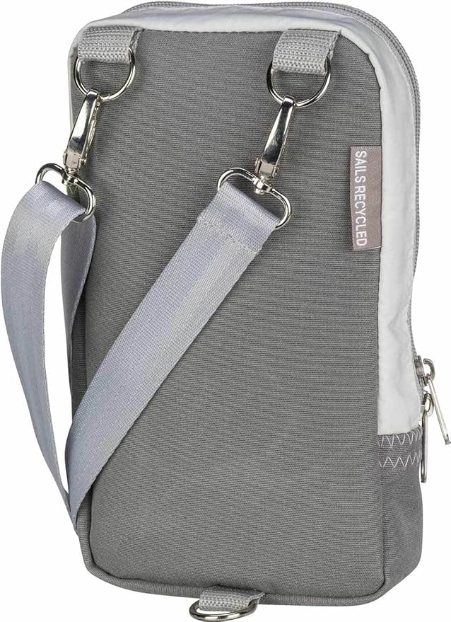 Belt Bag Nautical Grey White Number Light Grey Recycled Canvas White 22cm x 4cm x 14cm (HxBxL) White 22cm x 4cm x 14cm (HxBxL)