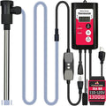 1300W Immersion Hot Tub &amp Pool Water Heater Portable Electric Submersible Heater with Temp Control and GFCI for Above-Ground Pool Inflatable Pool baptistry Bathtub baptismal pool &amp pond