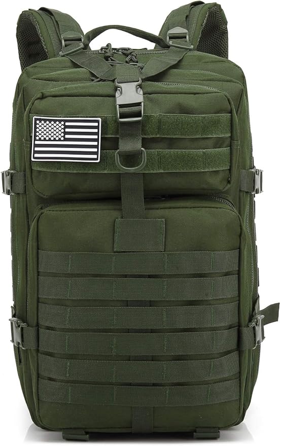 45L Tactical Backpack 3 Day Bug Out Molle Survival Rucksack