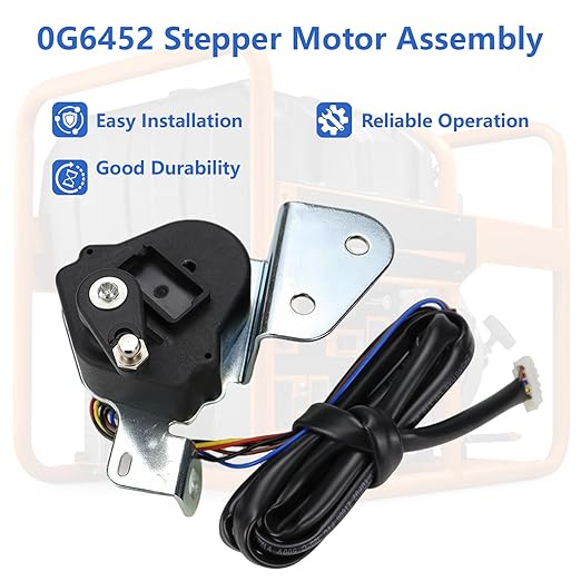 0G6452 Stepper Motor Assembly Compatible with GENERAC Honeywell Siemens Carrier Watchdog Centurion Eaton Bryant Guardian generators for GTH530 HSB Reliable Replacement Part