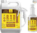 R.A.D. Rabbit Animal Deer Repellent Bundle – 1 Gallon Spray + 32oz Concentrate Natural Formula Keeps Deer and Rabbits Out of Your Garden