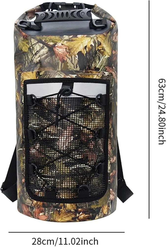 Waterproof Dry Bag Backpack Men Women Comfortable Storage Bag Multifunctional for Kayaking Swimming Camping Hiking
