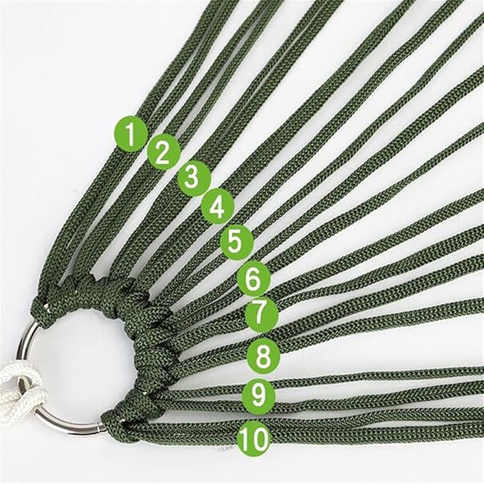 Portable Hammock Portable Hammock Outdoor Sport Hammocks Net Mesh Nylon Swing Seat Travel for Beach Garden Backyard for Backpacking Beach