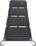 40W Foldable Solar Panel Charger Portable Power Emergency Renewable Energy Charger Photovoltaic Efficiency IP67 Waterproof with 5V USB for Outdoor Phones Pads Camping Banks Hiking Backpacking