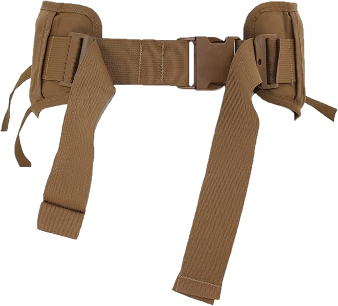 Genuine Issue Assault Pack Hip Belt/Kidney Pad Provides Stability and Support Coyote Used Made in USA