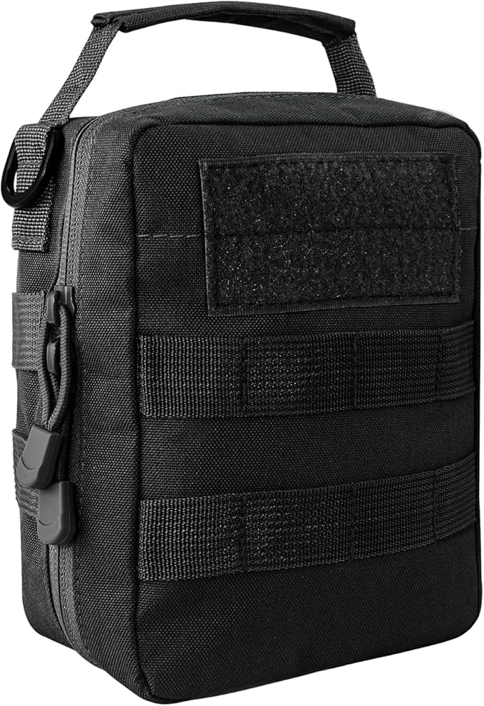 Earmor Molle Pouch Shooting Range Tactical Bags for Shooting Earmuff Earplugs and Eye Protection Glasses