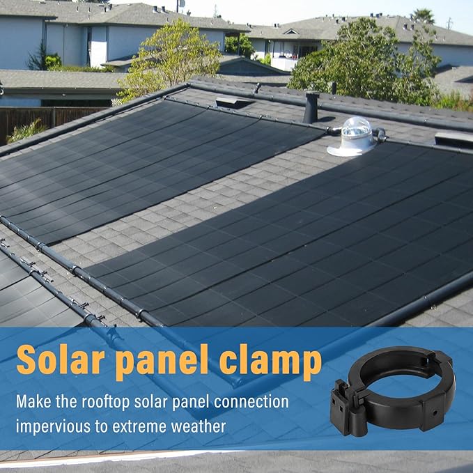 Panel Clamp Assembly HC-113 for Heliocol Swimming Pool Solar Panels-2 Pack