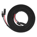 30FT 10AWG Solar Panel Extension Cable with Female and Male Connectors Solar Extension Cable for Solar Panels Charge Controllers and Solar Generators (10AWG 30FT)