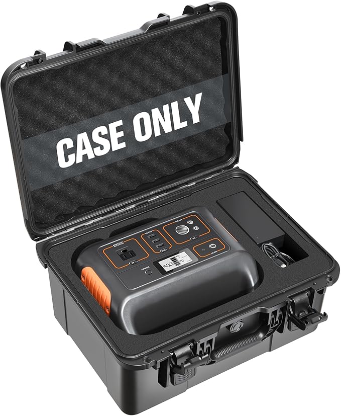Hard Case for Jackery Explorer 500 - Portable Solar Generator Hard Shell Case: Waterproof Travel Carrying Storage Box for Jackery Portable Power Station Explorer 500: for Camper &amp Adventurer &amp