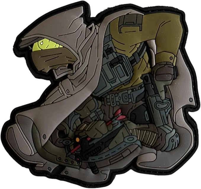 Patchlab Chameleon 175 the Nomad Morale Patch in Helikon Tactical Gear with Hooks Backing for All EDC Backpacks Caps and Alike...