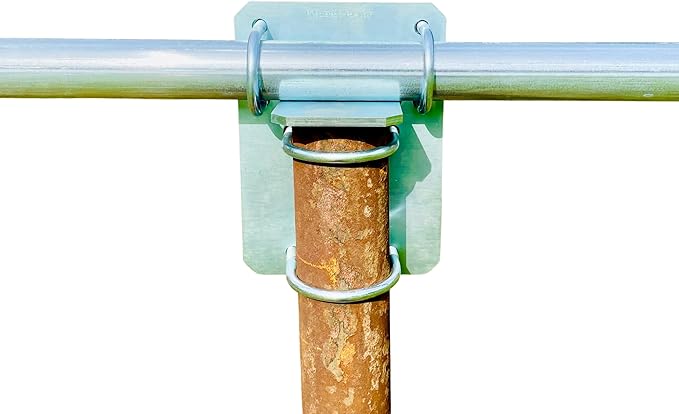 Solar Panel Array Top of Pole Ground Mount Bracket 4 Pipe Universal Bolt On