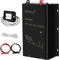 WZRELB 3500W 36V Pure Sine Wave Inverter36 Volt DC to AC 120V 240V Split Phase Power Inverter 7KW Surge5 AC OutletsAC Hardwire Terminal16.6ft LCD Remote Panel