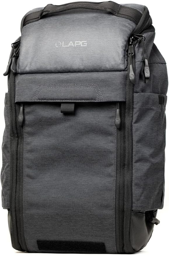 LAPG Terrain Stealth Sling Bag Covert EDC Sling Pack Tactical Crossbody Sling Pack - Heather Black
