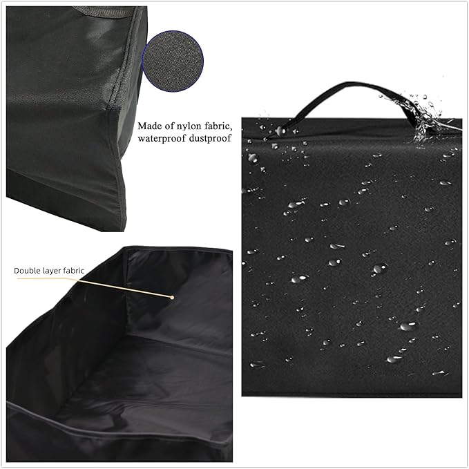 Dust Cover For Portable Power StationHeavy Duty Waterproof Double Layers Compatible With EF ECOFLOW Portable Power Station Delta 2