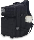 Lovelinks21 25L Tactical Backpack for Men and Women Military Backpack Small Assault Pack Molle Backpack Bug Out Bag Travel Rucksack Daypack (Black)