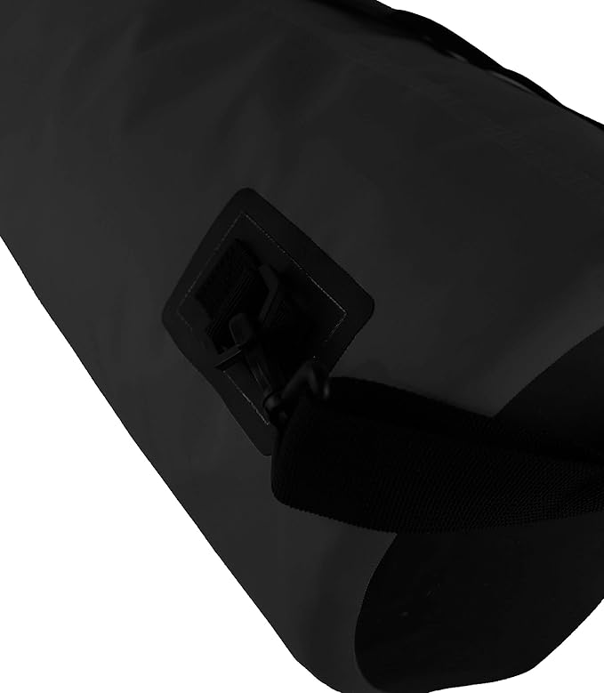 Enthusiast Gear Dry Bag 15L – Waterproof Floating Roll Top Dry Sack for Kayaking Boating Camping &amp Beach – Includes Quick Dry Microfiber Towel (Black)