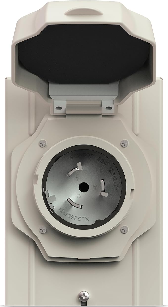 Champion Power Equipment 50A 125/250V Power Inlet Box