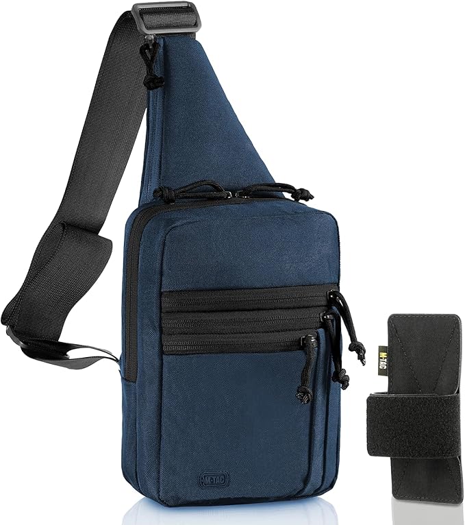 M-Tac CCW Sling Bag for Men &amp Women - EDC Shoulder Bag Tactical - Crossbody Concealed Carry Bag - Mens Chest Pack