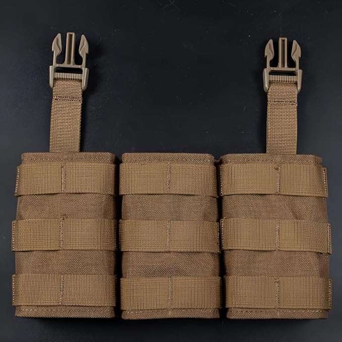 FAST Triple 7.62 Function Pack Panel Tactical Equipment Buckle Accessory Nylon Material 25.5 * 13cm For Team Activities Games