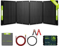 Newpowa 200W Portable Solar Panel Kit with Adjustable Kickstand Case200Watt 12Volt Foldable Panel+20A MPPT Controller+20FT Controller Cable+20ft 12AWG