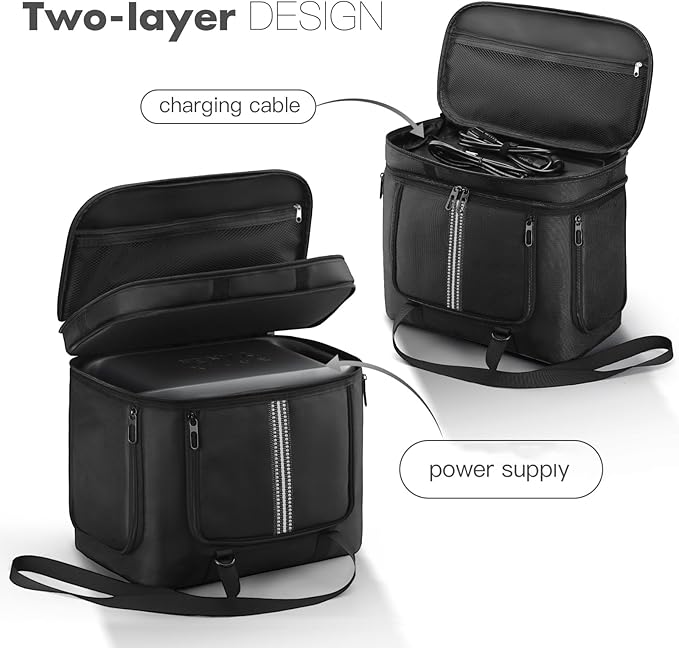 Carrying Bag Compatible with Anker SOLIX C1000 Portable Power Station Travel Storage Case Protective Cover for C1000 Solar Generator